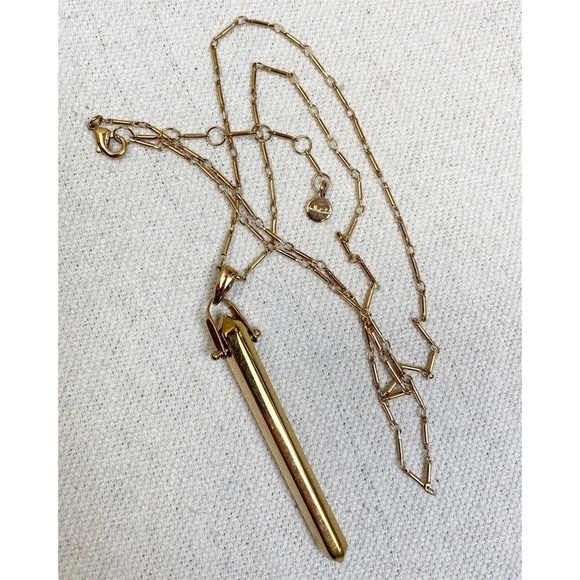 Stella & Dot REBEL PENDANT  Gold - Picture 6 of 8